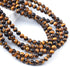 12mm Natural Yellow Tiger Eye Beads Round Semi Precious Gemstone Loose Beads for Jewelry Making 32pcs/Strand...