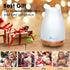 300ML Diffuser Essential Oil Diffuser Remote Control Aromatherapy Diffuser Mist Humidifiers with 7 Color LED Lights for Bedroom Office House Kitch...