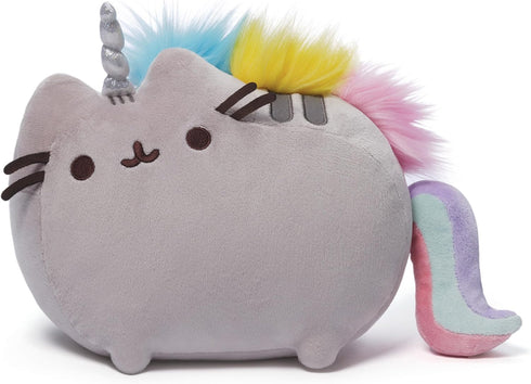 GUND Pusheen Pusheenicorn, Premium Plush Unicorn Cat Stuffed Animal, Rainbow, 13"...