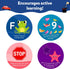 Skillmatics Flash Cards for Toddlers - Jump & Learn Letters, Numbers, Shapes & Colors, Preschool Learning, Travel Toys, Gifts for Kids Ages 2, 3, ...