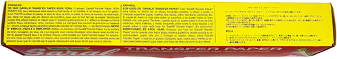 RED SARAL Wax-Free Transfer (Tracing) Paper for Precision Tracing on Any Surface-12 inches x 12 Foot roll...
