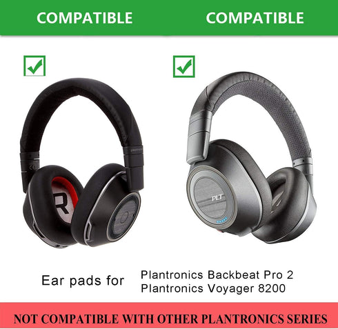 Voyager 8200 Ear Pads Cushions Replacement Compatible with Plantronics Voyager 8200 UC/Plantronics Backbeat Pro2 Headphone,Ear Muffs Memory Foam E...