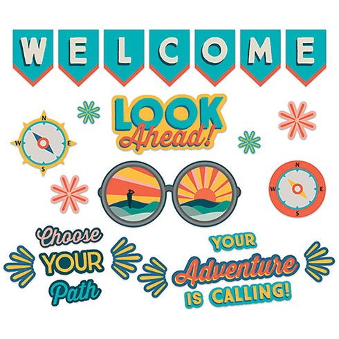 Eureka Adventurer Look Ahead Welcome Bulletin Board Set (EU 847803)...
