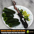 Cave Tools Jalapeno Pepper Corer and Deseeder to Peel or Slice Off Bell, Banana, or Chili Pepper Tops/Stems For Roasting Poppers on Grill, Smoker,...