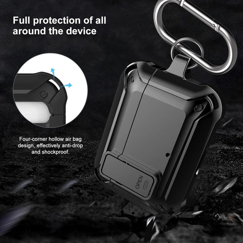 for JBL Vibe 200TWS/JBL Vibe Beam Case Cover Lock Clip with Cleaner Kit,Cool JBL Vibe 200TWS Protective Case Cover Men Women with Carabiner Compat...