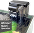 NICREW Slim Aquarium Filter, Quiet Fish Tank HOB Filters for up to 5 Gallon Aquariums, Adjustable Flow, 42 GPH, 3W...