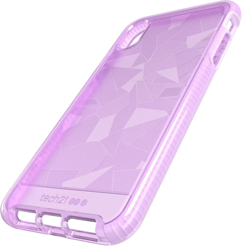tech21 Evo Edge Phone Case with 12ft Drop Protection for Apple iPhone Xs Max - Orchid...