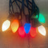 25 Pack C7 LED Christmas Lights Replacement Bulbs,Ceramic Multicolor Christmas Light Bulbs 0.6Watt Dimmable E12 LED Replacement Bulbs for Christma...