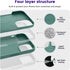 OTOFLY Designed for iPhone 13 Phone Case, Silicone Shockproof Slim Thin Phone Case for iPhone 13 6.1 inch Midnight Green......