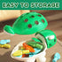 Baby Sensory Montessori Toys for Toddler Learning Educational Dinosaur Games,Fine Motor Skills Sorting Travel Toys, Birthday Gifts for 3 Year Old ...
