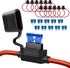 10 Pack 14 AWG Inline Fuse Holder - 12V-DC ATC/ATO 14 Gauge Fuse Holder for 15A Blade Fuse...