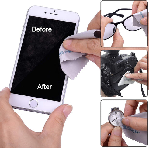 45 Pcs Cell Phone Cleaning Kit, Wisdompro USB Charging Port Cleaner and Headphone Jack Brush Tool Set Compatible with iPhone, iPad, Airpod, Laptop...