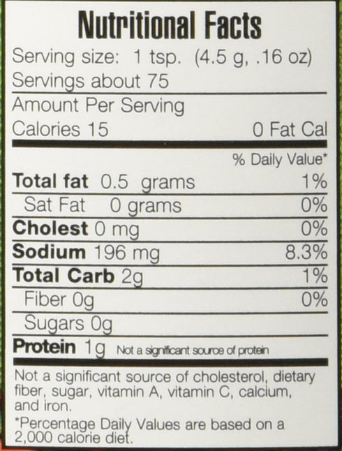Vogue Cuisine Vegetarian Chicken Soup & Seasoning Base 12oz - Low Sodium, Gluten Free, All Natural Ingredients...