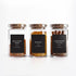 ThreeKin 230 Spice Jar Labels | Waterproof & Oil-Resistant Black Minimalist Stickers for Kitchen Organization | Common & Customizable for Herbs, S...