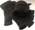 2 Pair Half Finger Gloves Winter Knit Touchscreen Warm Stretchy Mittens Fingerless Gloves in Common Size for Men and Women,black...