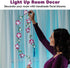 CRAFTIVITY Cherry Blossom Lights Craft Kit - Makes 1 LED Flower String Light...