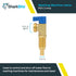 SharkBite 1/2 Inch Crimp Washing Machine Valve, Cold, Brass Plumbing Fitting, PEX Pipe, PE-RT, 24813A...