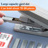 M&G Effortless Desktop Stapler, 50 Sheet Capacity, One Touch Stapling, Easy to Load Ergonomic Stapler, Heavy Duty Staplers includes 1000 Staples a...