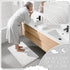 Yimobra Long Bathroom Rugs Non Slip Washable 44x24 Inch - Ultra Soft Absorbent Chenille Bath Mat, Quick Dry Shaggy Floor Carpet for Tub Shower, Wh...