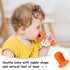 Mombella Clownfish Baby Teether Toys, Teething Toys for Babies 0 3 6 12 Months with Clip, Safe Soft Silicone Infant Teethers Toy 4-9 Months Old So...
