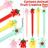 Chinco 24 Pieces Mechanical Pencil Cute Mechanical Pencils with Fruit Erasers and Pencil Refills Pastel Mechanical Pencils Colorful Pencil with Fu...