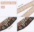 CHGCRAFT 3Styles Cowboy Western Hat Band Hat Bands for Cowboy Cowgirl Hats Accessories Fedora Hat Decoration, Suitable for 58-60cm Hat...