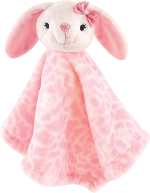 Hudson Baby Unisex Baby Animal Face Security Blanket, Bunny, One Size...