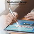 NTHJOYS 2 in 1 Rechargeable Digital Pen Fine Point Stylus for iPhone/iPad Pro/Mini/Air/Samsung and Other Touch Screens...