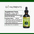 Go Nutrients Prostate Edge - Saw Palmetto & Pygeum Extract Supplement for Men’s Prostate Health & Relief - Organic Liquid Drops to Support Urinary...