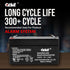 Casil 6V 1.3Ah SLA/AGM Replacement Battery – Maintenance-Free, Compatible with GE Interlogix 60-914, GE Simon 3, and GE Simon XT Panels...