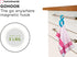 GoHook, Green - Versatile Magnetic Hooks Hold Essential Go-To Items in the Kitchen, Bathrooms, Closets, and On the Go-Flexible S Hook Design is Po...