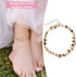 Women's Anklet, 10.43 Inch Lightweight Gold Anklet Alloy Waterproof Ankle Bracelet for Women Stylish Foot Chains Jewelry for Women...