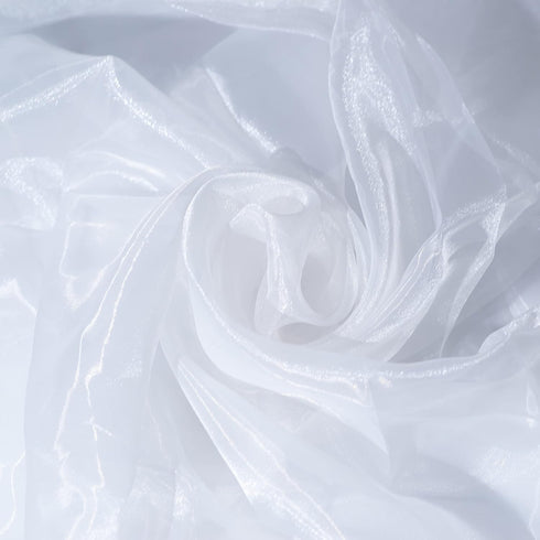 Sheer Organza Fabric | 2 Yards Long | 44" Wide | Bridal Solid Sheer Organza Bolt for Wedding Dress Fashion Craft Decorations Silky Shiny Sheer Org...