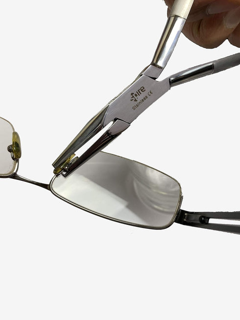 Spire tools ® Nose Pad Arm Adjusting Pliers Eyeglass Arms Frame Eyeglasses Nose Pad Remover, Multi-purpose Optical Optician Tool for Glasses Repai...