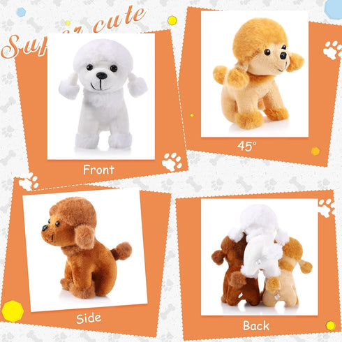 Sumind 9 Pcs Mini Plush Dog Stuffed Animals Bulk Dog Plush Party Favors Small Soft Plush Dog Toy for Goodie Bag Fillers Kids Baby Show Birthday Va...