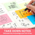 Sticky Notes Pads, 600 Sheets, 3x3 Inches, It is Perfect to Post for Office, Home and School, 12 Pads 12 Colors Sticky Notes Bulk...