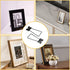6 Pcs Picture Frame Easel Back Stand,4.52 Inch Iron Picture Frame,Photo Craft Art Backs Stand with Screws & Screwdriver(Black)...