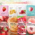 AMY'S DIARY 10 PCS Real Hydrating Nature Face Masks Skincare, Hyaluronic Acid, Vitamin C and E, Chamomile, Korean Beauty Essence Facial Paper Shee...