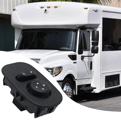Door Mirror Switch 901-5126 Replacement for IC Corporation International Mirror Switch with Amber Back Light 8-Pin Replaces 2209205C1 2505204C1 40...
