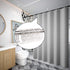 Qulable 24 pcs Shower Curtain Rings Plastic Shower Curtain Hooks C-Shaped Rings Hook Hanger Bath Drape Loop Clip Glide Bathroom Shower Window Rod ...