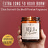 Fall Candles - 'Hello Autumn' Fall Candle w/Apple, Cinnamon & Nutmeg I Infused with Essential Oils I Autumn Fall Scented Candles I Cozy Cute Fall ...