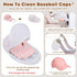 SelfTek Cap Washer for Baseball Caps,2Pack Hat Cleaner for Baseball Caps,Baseball Hat Washer Mesh Bags Compatible with Many Baseball Cap Washing C...