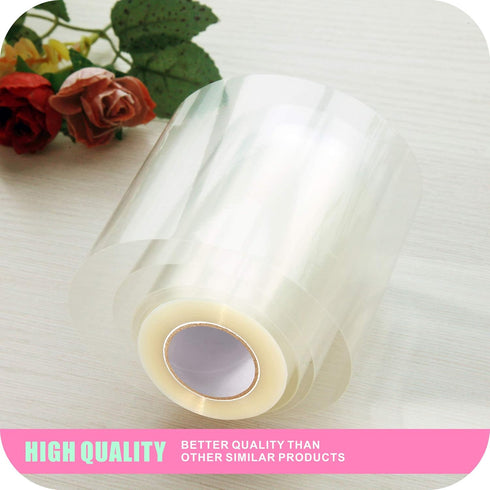 Cake Collar, GUCUJI Chocolate Mousse and Cake Decorating Acetate Sheet CLEAR ACETATE ROLL 125 Micron (3.1 X 394 inch)...