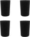 Ailindany 4PCS Pre Filter Sponge Aquarium Filter Foam Sponge Rolls Compatible Filter Accessories for Fish Tank Small...