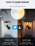 Dusk to Dawn LED Light Bulbs Outdoor, 13W Ultra Bright(100W Equivalent), 2700-Kelvin Soft White Lightbulb Built-in Photocell Sensor, Auto On/Off B...