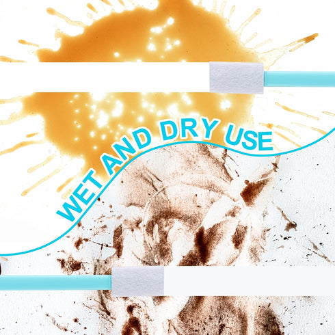 20PCS Crevice Cleaning Tool Disposable Crevice Cleaning Brush for Small Spaces Disposable Toilet Bowl Brush for Window Groove, Track, Keyboard,Gro...