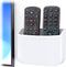 TotalMount Universal Remote Control Holder – Attaches to Wall or Back of TV – Compatible with All TV Remotes (Premium White, Large)...