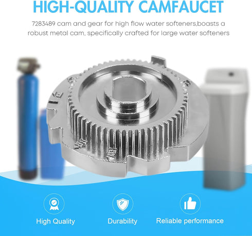 7283489 Model Water Softener OEM Accessory - Cam and Gear Kit for High-Flow 1-Inch Water Softeners - Ensuring a Smooth Water Flow Experience...