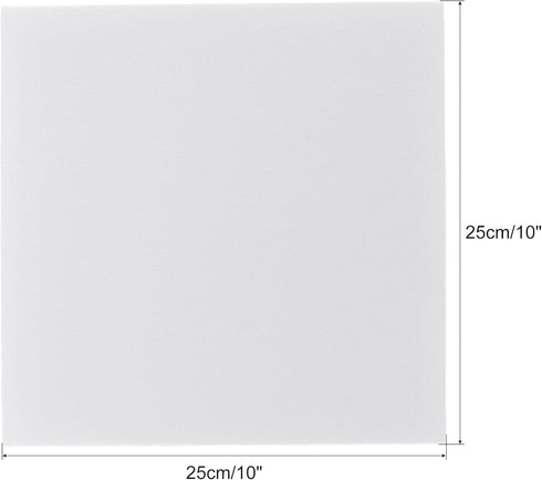 uxcell White EVA Foam Sheets 10 x 10 Inch 3mm Thickness for Crafts DIY Projects, 4 Pcs...