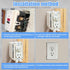 12pcs BE1-12(1 Gang) Electrical Outlet Box Extender, Single Gang Box Extender with 24pcs Screws Power Switch Heavy Duty Outlet Extension Box Acces...